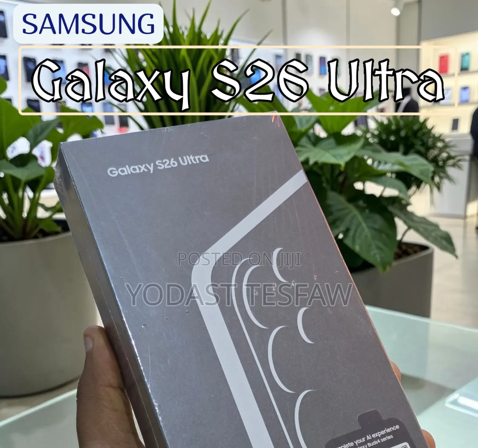 New Samsung Galaxy S26 Ultra 5G 256 GB