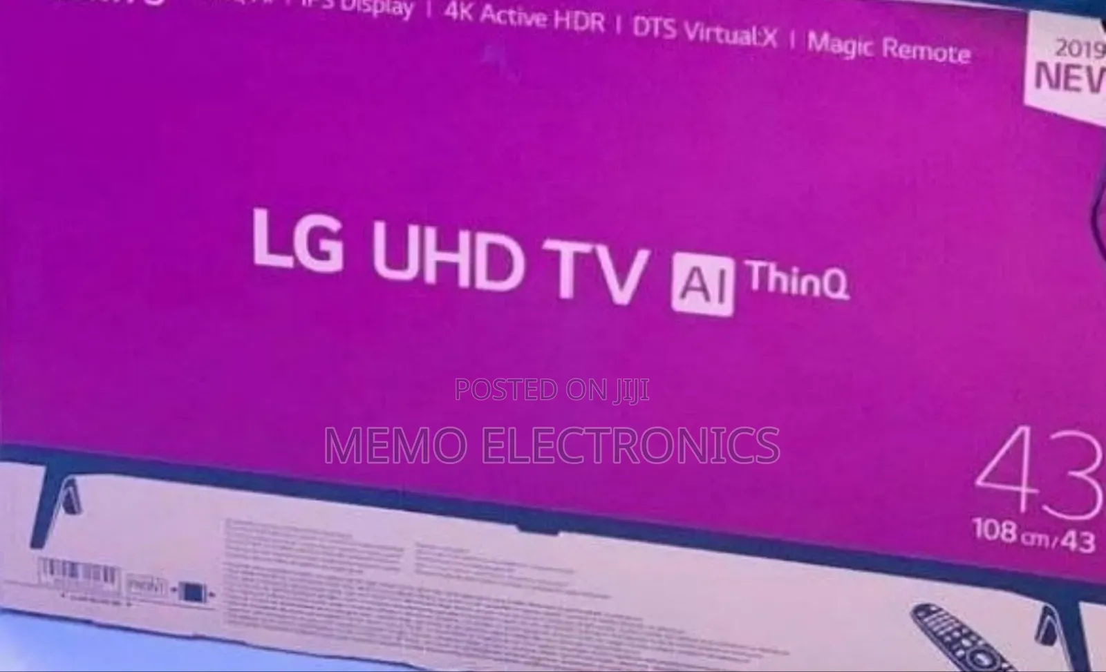 Lg 43'' Uhd Tv Smart Tv New 2025