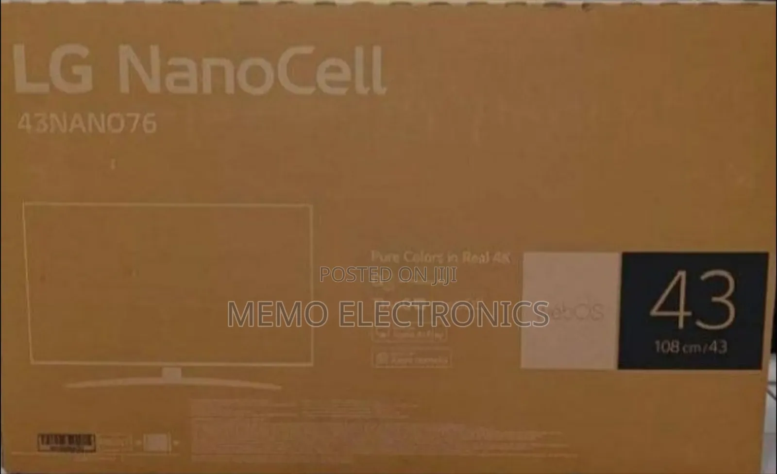 Lg 43'' Uhd Tv Smart Tv New 2025