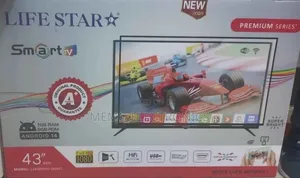 Life Star 43'' Smart Tv Free Delivery 10_years Warranty New 2025