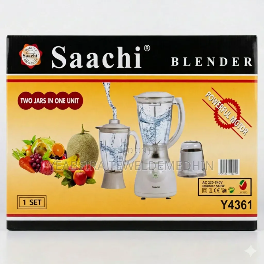 Saachi 3 in 1 Blender