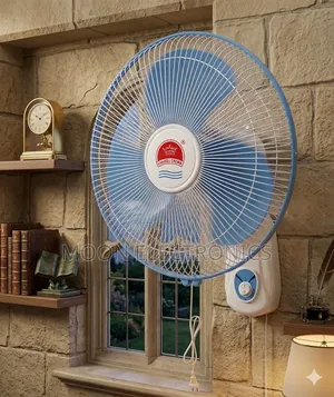 16” Wall Mounted Fan – Strong Air Ventilator | Quiet Efficient