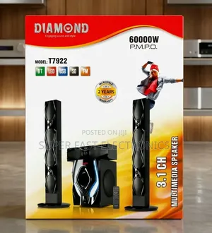 Diamond 3.1 Ch Multimedia Speaker System