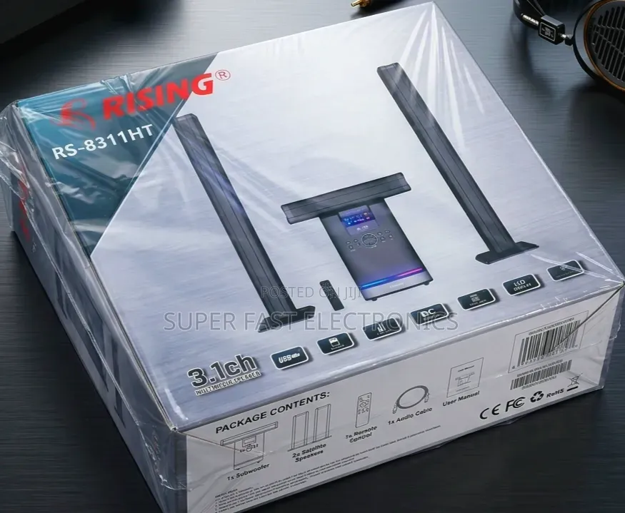 Rising Rs 3.1ch Multimedia Speaker System