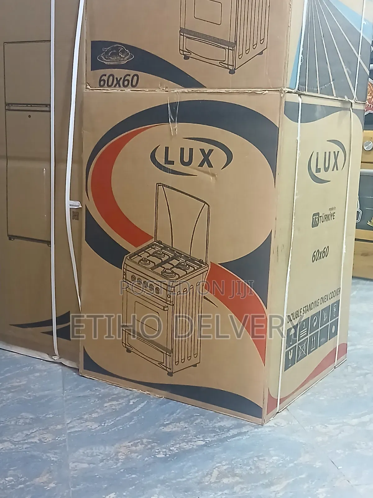 Lux 60/60free Standing Oven