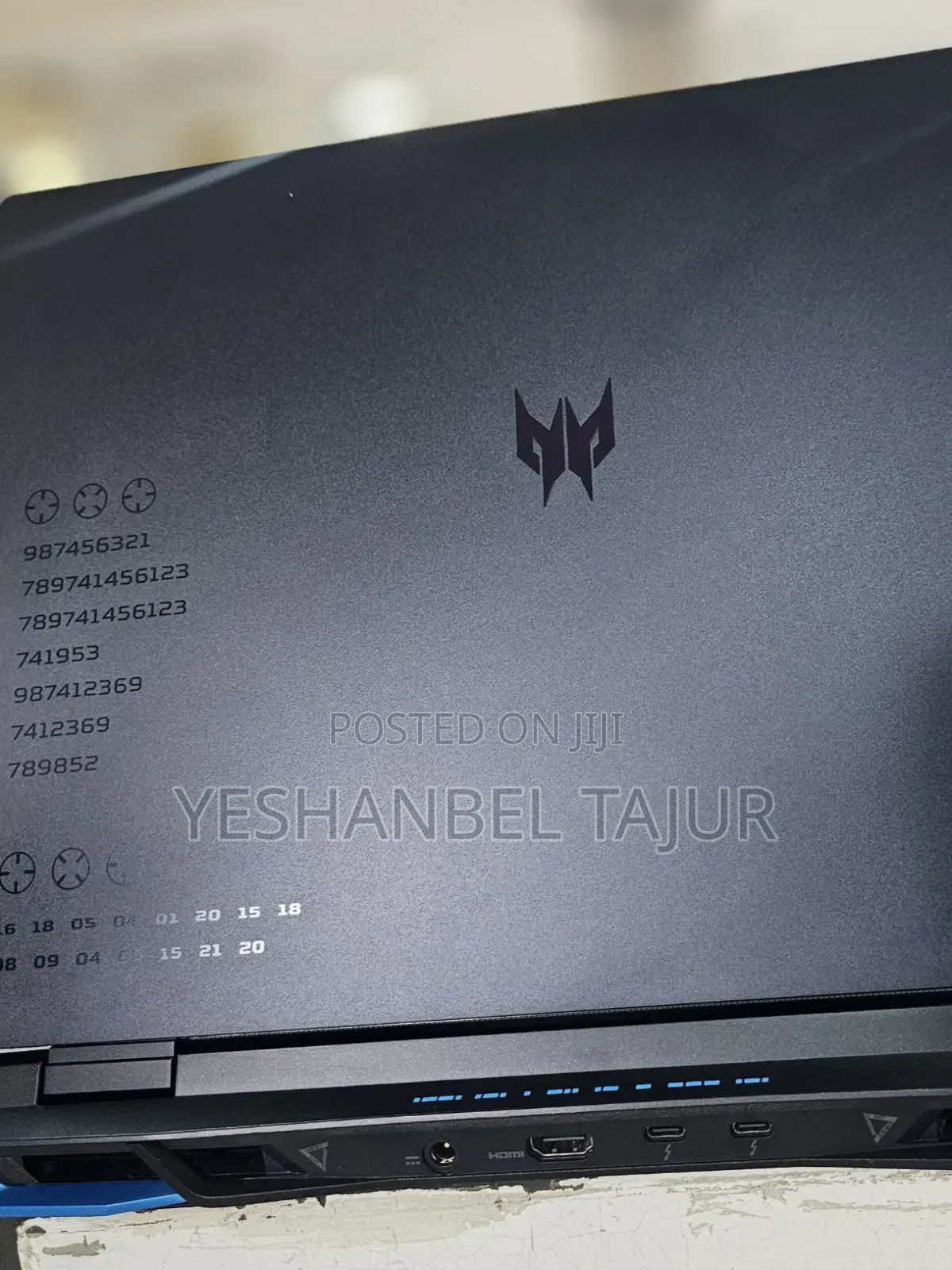 New Laptop Acer Predator Helios 300 16GB Intel Core i9 SSD 1T
