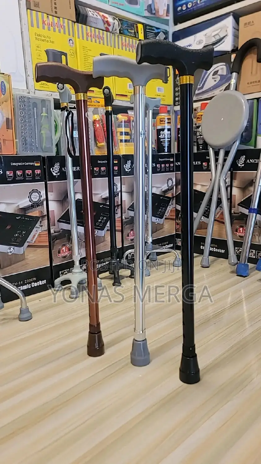 Walking Stick本屹easily Adjust the Height From 30" – 36". Perfect