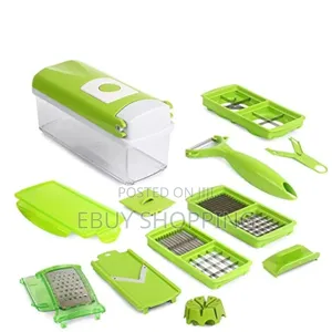 Ultimate 13-Piece Fruit Vegetable Slicer With Interchangeable Blades