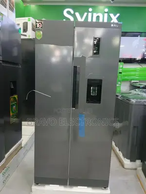 Syinix Side by Side Refrigerator | Large Capacity | Modern Cooling