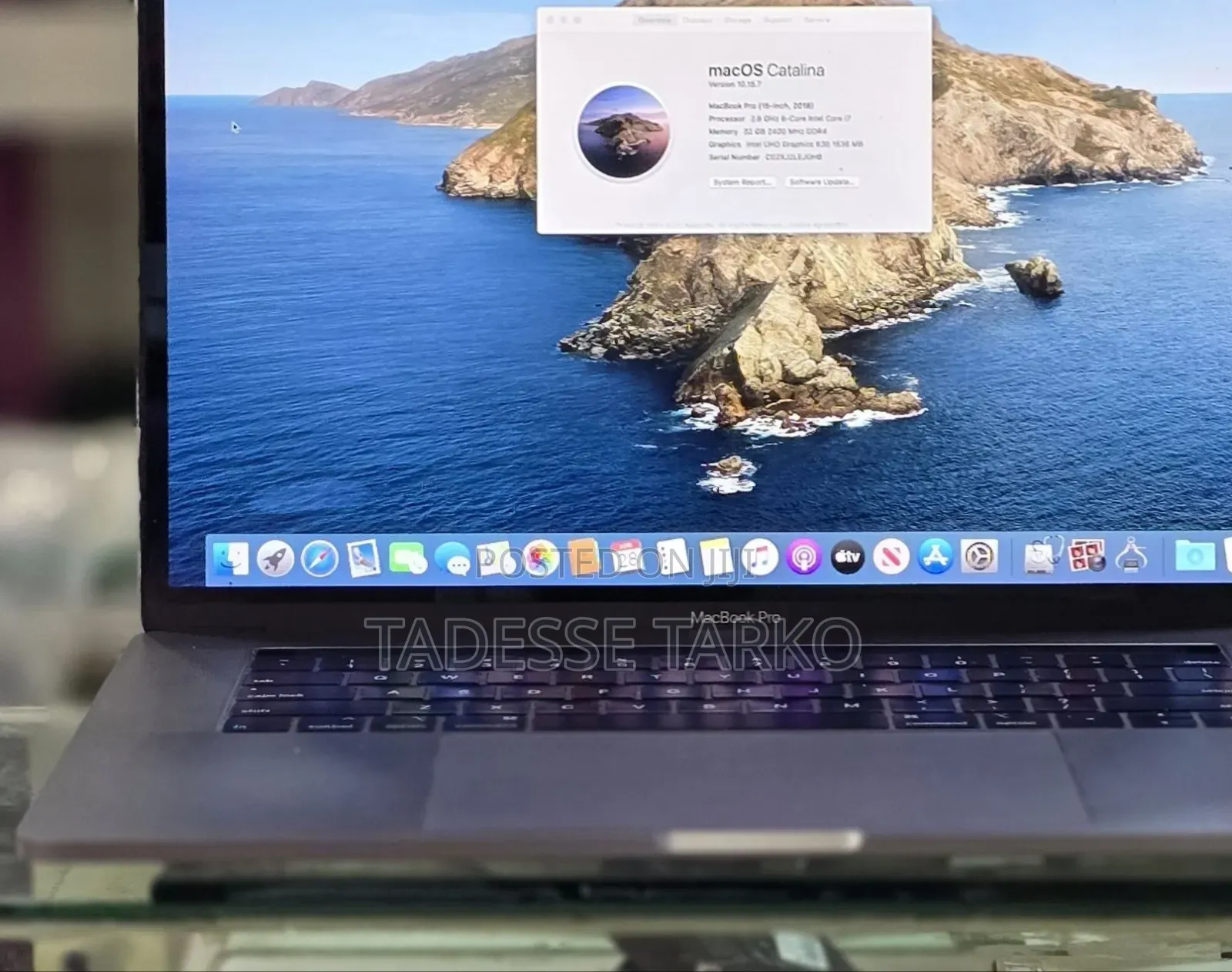New Laptop Apple MacBook Pro 2018 32GB Intel Core i9 SSD 1T