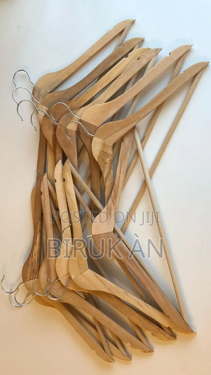 Natural Wood Coat Hangers