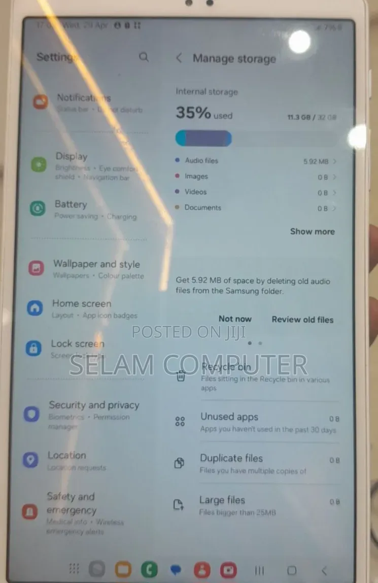 New Samsung Galaxy Tab A7 Lite 32 GB