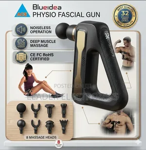 Blueidea Fascial Gun Deep Muscle Massage 8-in-1 – Muscle Recovery