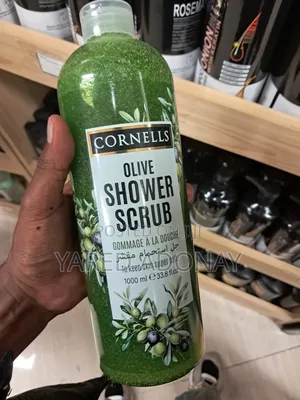 Cornells Olive Shower Scrub