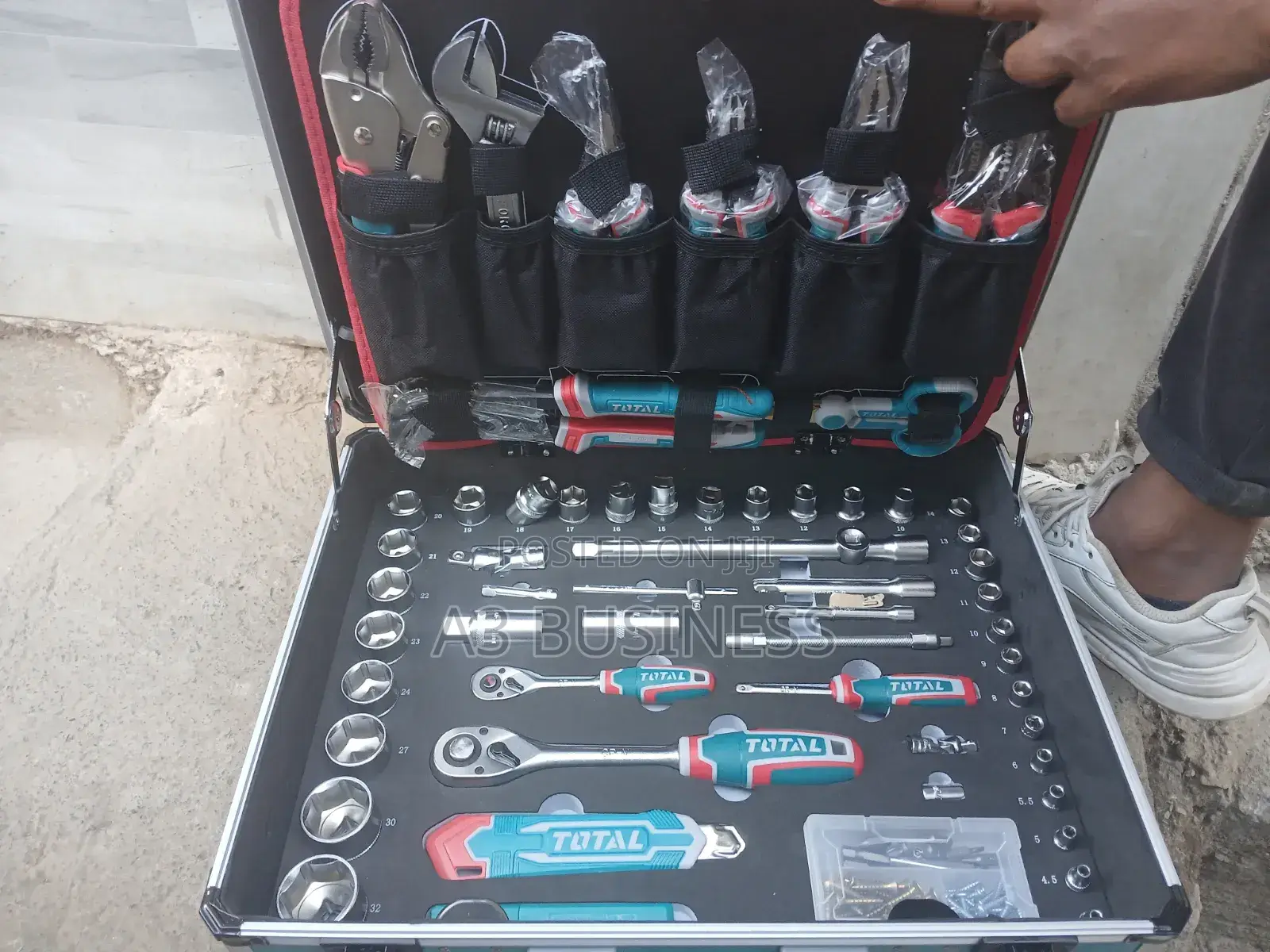 147 PCS Hand Toolset ቱል ሴት