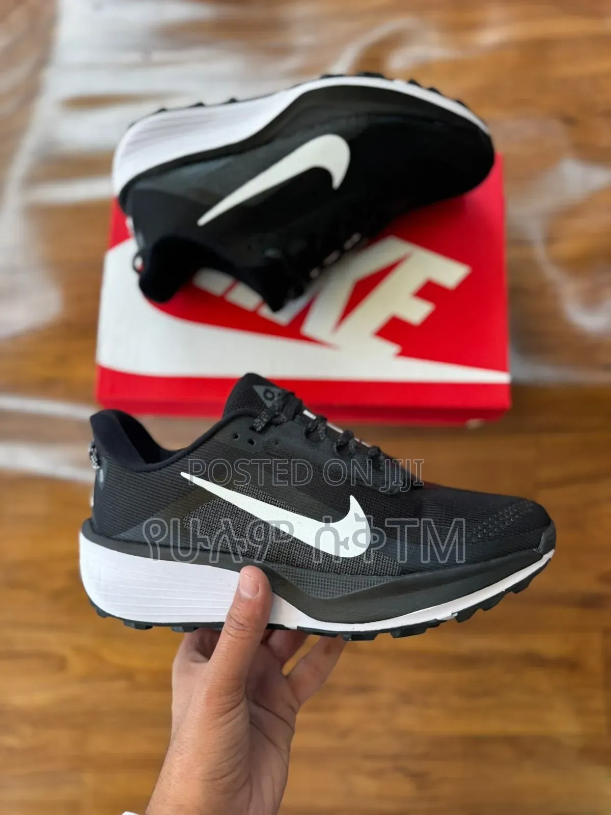 Nike Pegasus Trail 5 'Black/White' Men's Comfy Shoes