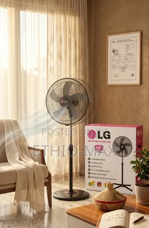 Lg 18” Standing Fan – Powerful Airflow | Original Quality