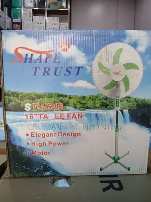 Shape Trust Brand 16-inch Table Fan (Model St-1616) Designed For