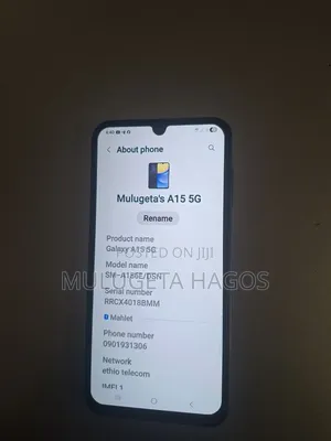 Samsung Galaxy A15 5G 256 GB Black