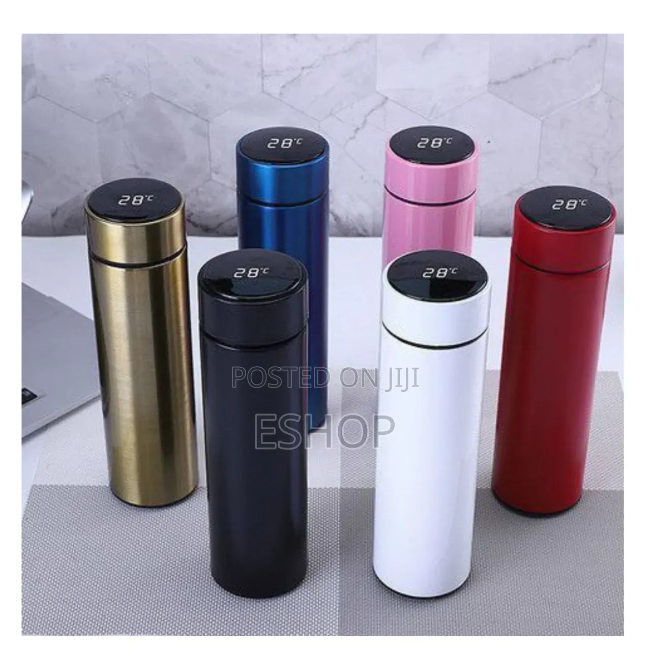 Premium Double-Deck Smart Flask - 500ml Stainless Steel Vacuum Seal
