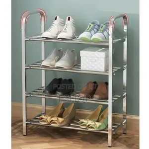 Modern Home 4-Tier Shoes Rack | High Quality Stainless Steel