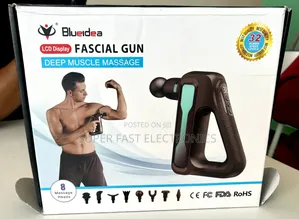 ​Blueidea Lcd Display Fascial Gun - Professional Deep Muscle Massager