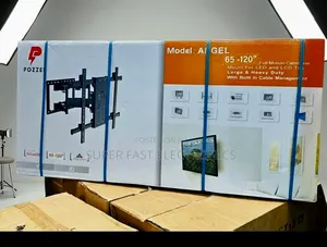 Pozzer Flexible Tv Wall Mount Angel Heavy Duty Full Motion (65"–120"