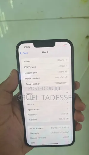 Apple iPhone 13 256 GB Blue