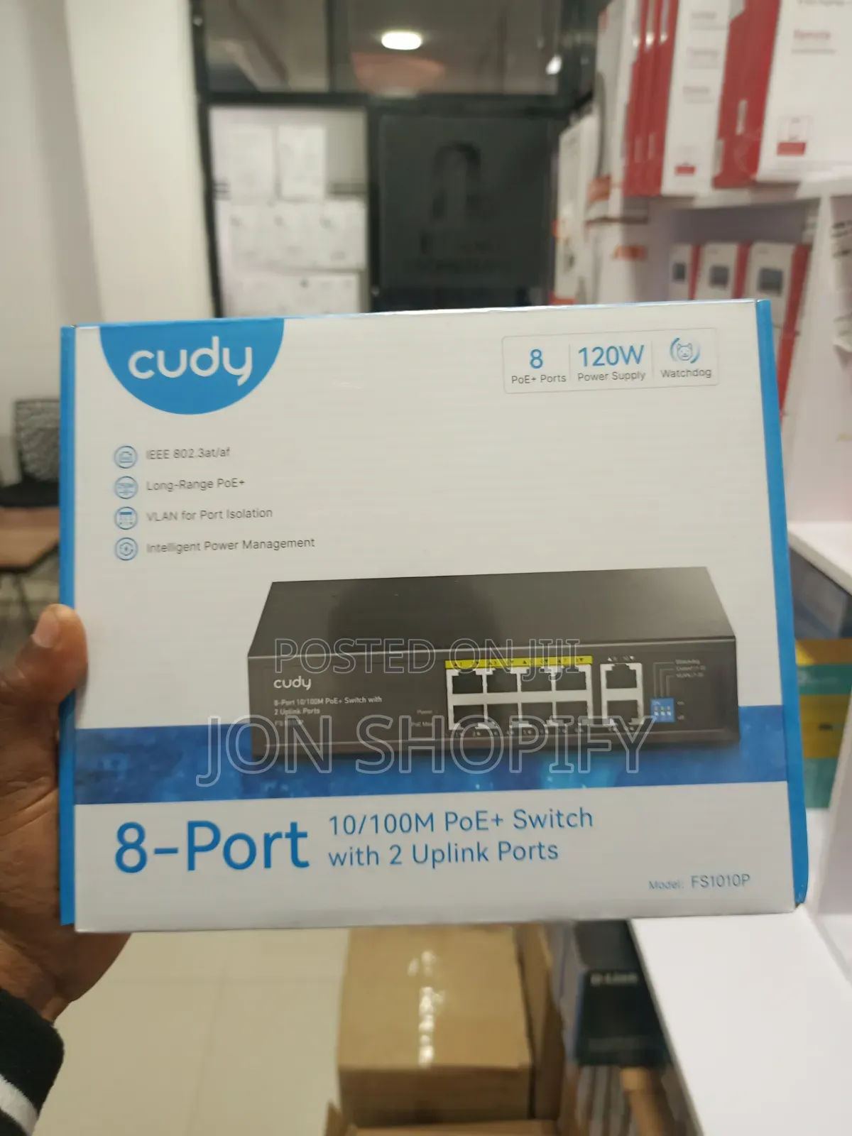 Cudy Poe Switch 8 Port