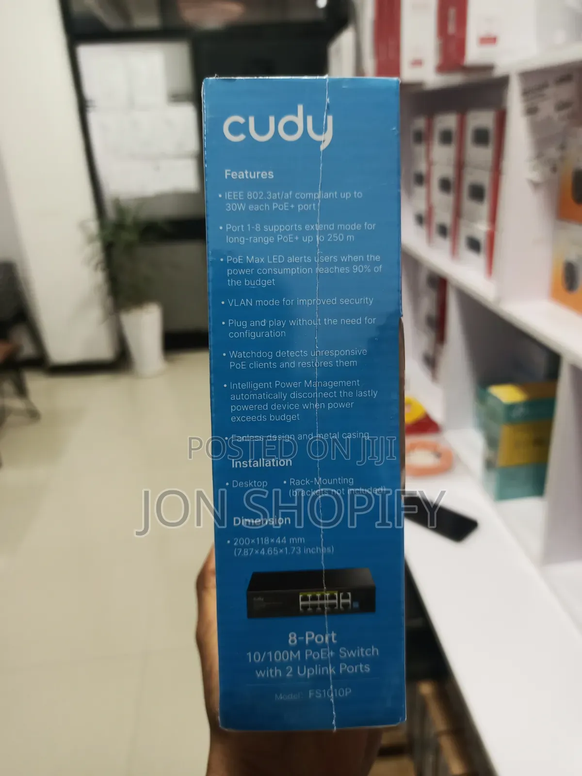 Cudy Poe Switch 8 Port