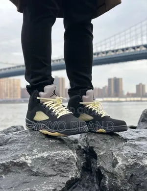 Nike Air Jordan 5 Retro a Ma "Maniere Dusk"Unisex Fashion Shoes