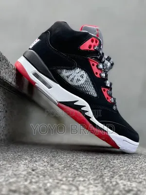 Nike Air Jordan 5 Retro "Quai 54"Friends Family Unisex Fashion Boots