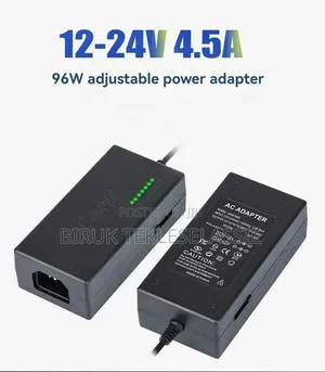 Universal Ac-Dc 12v-24v_ _96watt_4.5 Amp Adapter Charger