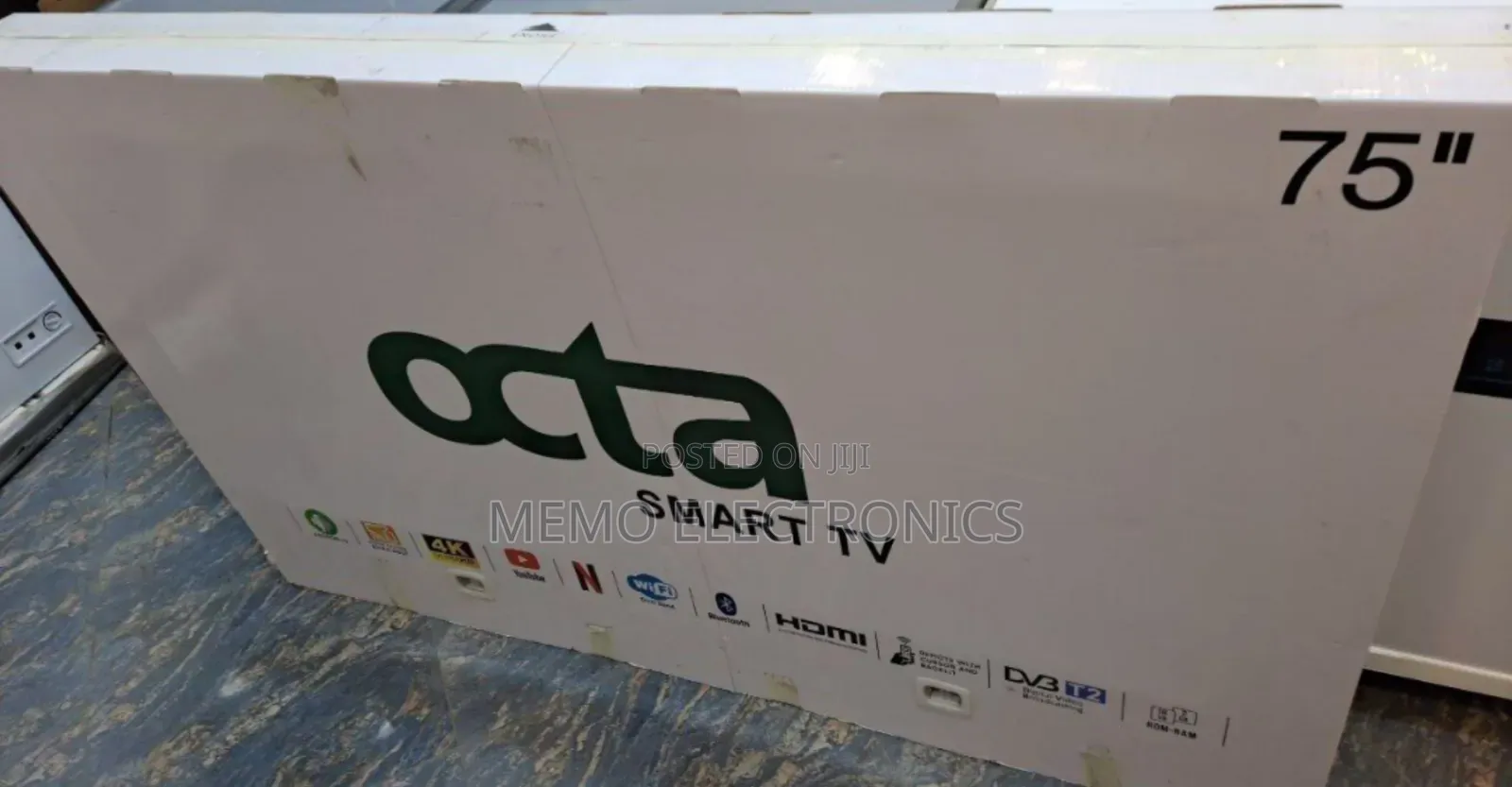 Octa 75'' Android 15.0 New 2026 Smart Tv