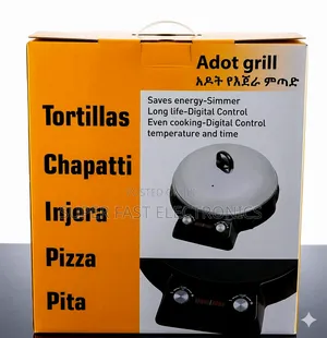 Adot Enjera Metad Digital Electric Grill:Ultimate Multipurpose Cooke