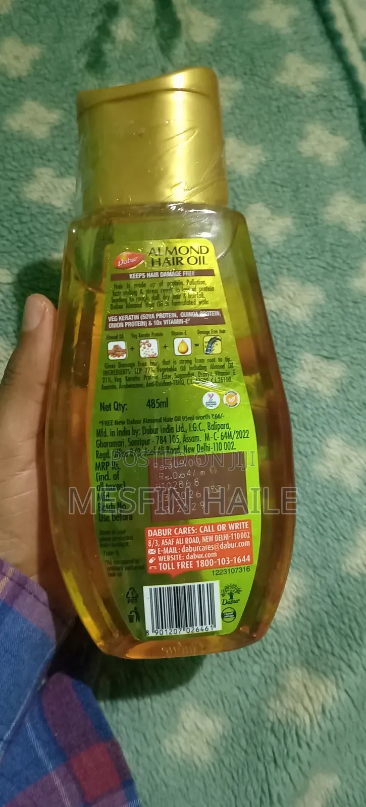 Almond Oil 485 Ml