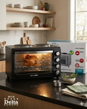 Delta Oven 48 Liter – Full Function With Two Hot Plates