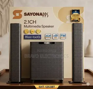 Sayona 2.1ch Multimedia Speaker – Home Theater Sound | Super Bass