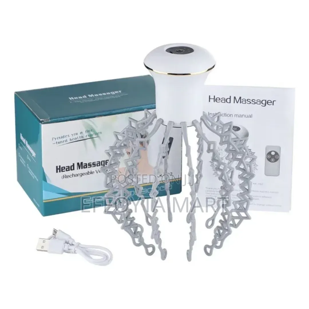 Amplin Electric Scalp Head Massager Octopus Claw Vibration Massage