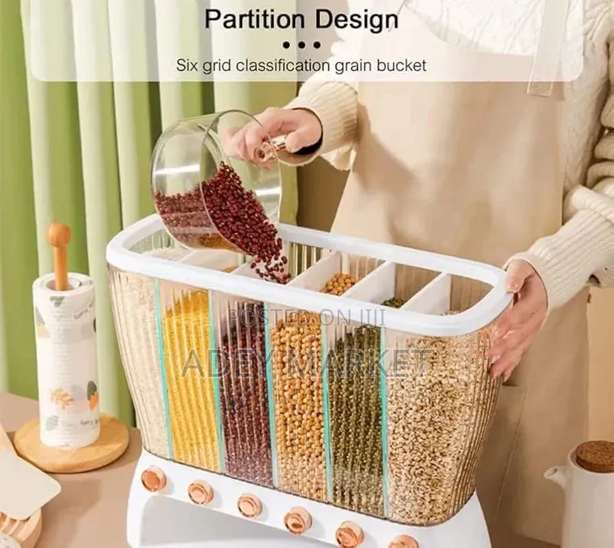 Multiple Dispenser for Cereals Grains and Pulse.