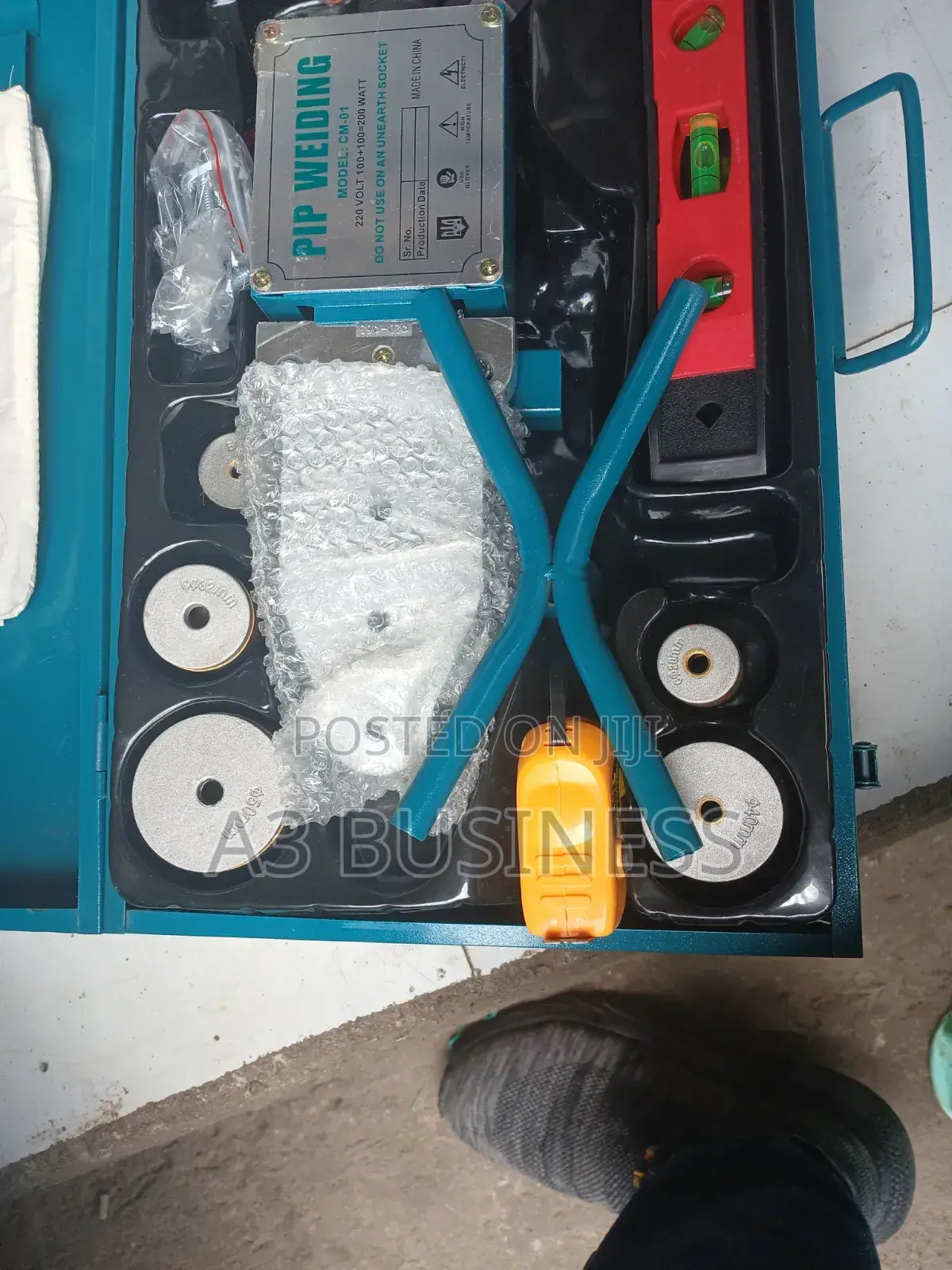 Full Set PPR Pipe Welding Machine / PPR መበየኛ ማሽን