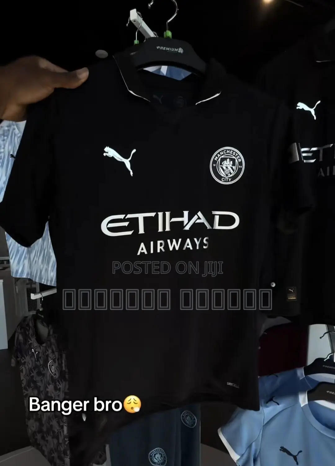 Man City Jersey – Clean Look, Match Ready