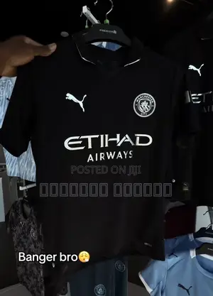 Man City Jersey – Clean Look, Match Ready