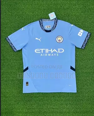 Man City Jersey – Clean Look, Match Ready