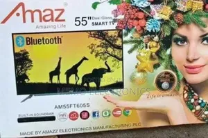 Amaz 55'' 2024 Tv 5 Year Warranty_ Free Delivery