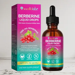 Berberine Liquid 1500mg ,60 Servings Turmeric Curcumin,Ceyloncinnamon,