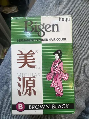 Bigen Permanent Powder Hair Coloring Eyelash Henna