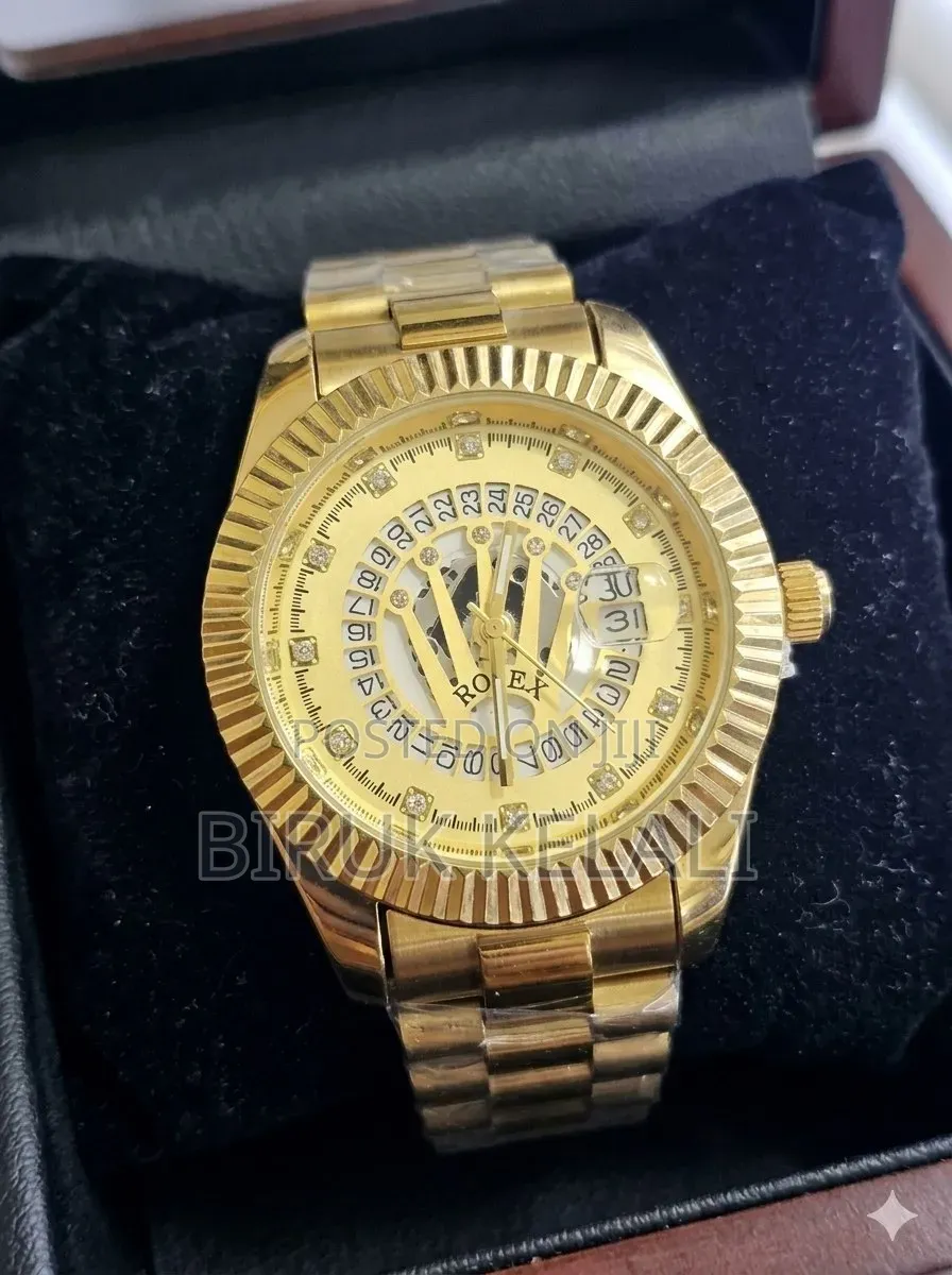 Rolex-Style Quartz Watch, Often Found Listed as a Luxury New Desig Men
