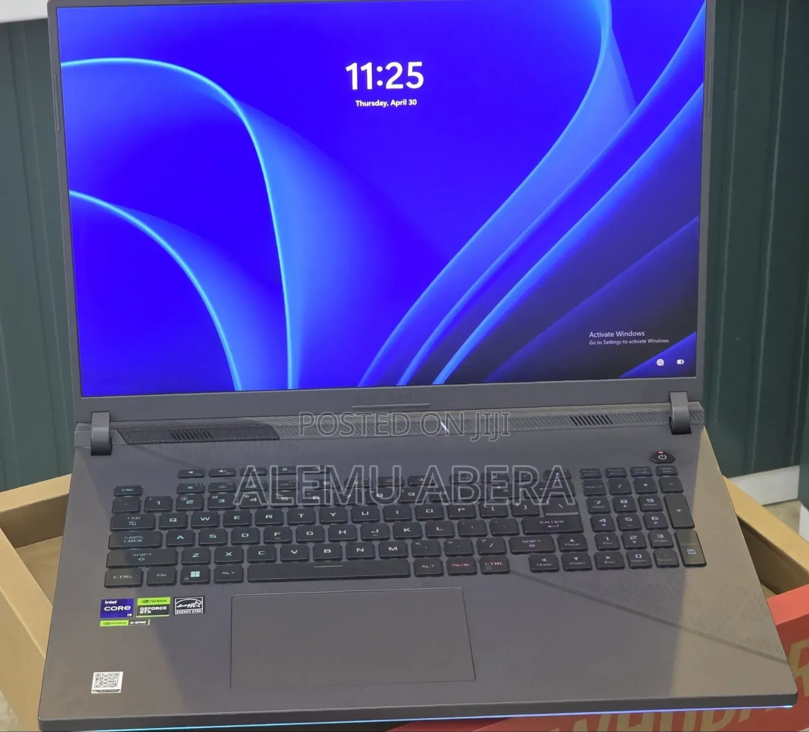 New Laptop Asus ROG Strix G16 G614 16GB Intel Core i9 SSD 1T