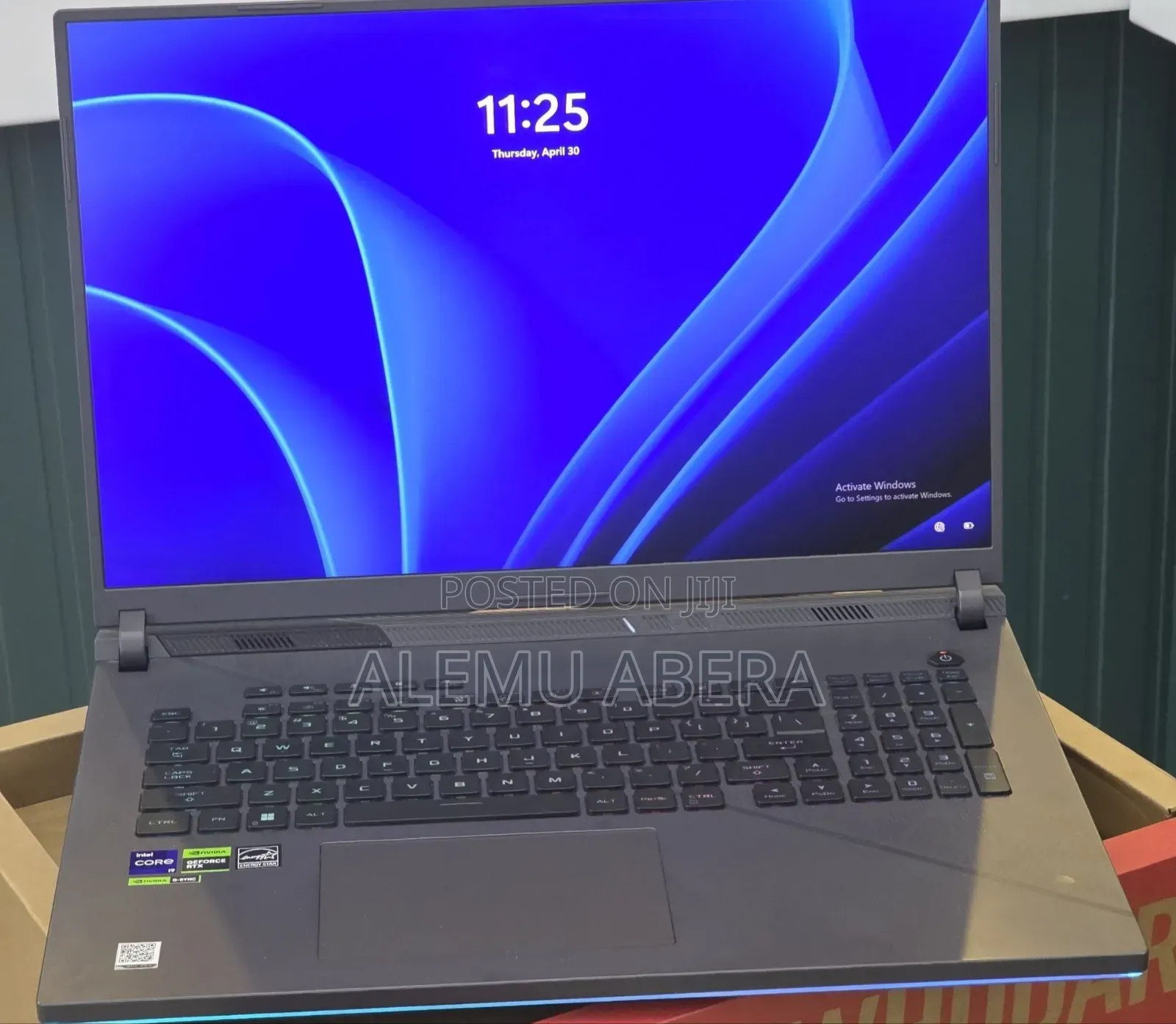 New Laptop Asus ROG Strix G16 G614 16GB Intel Core i9 SSD 1T